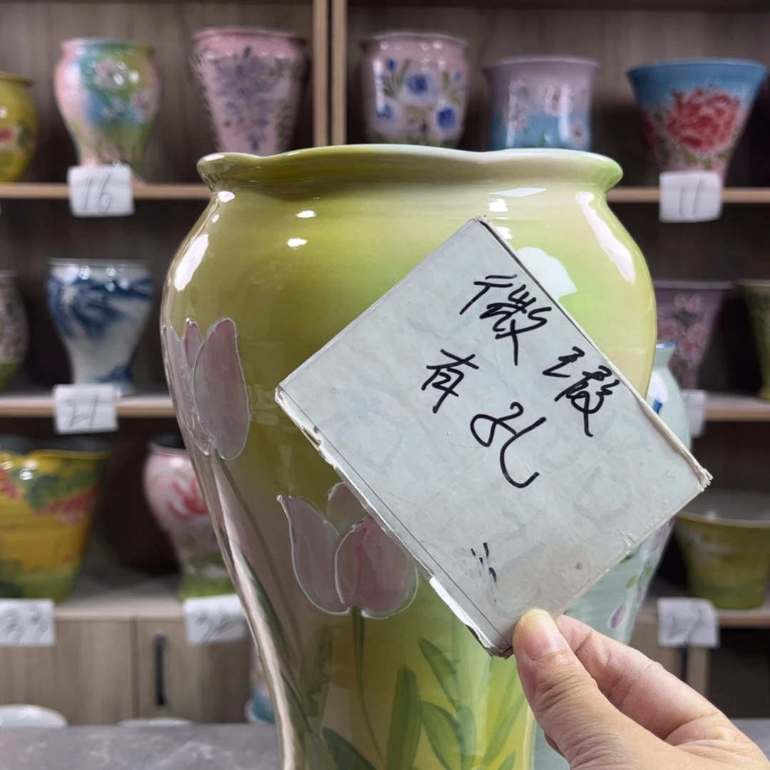 景德镇陶瓷花盆花盆