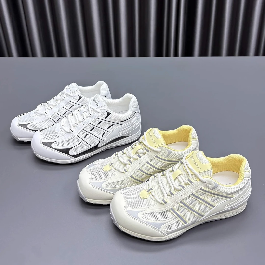 女鞋运动鞋时尚夏季休闲鞋网面单鞋百搭潮流潮鞋小白鞋春夏轻便软