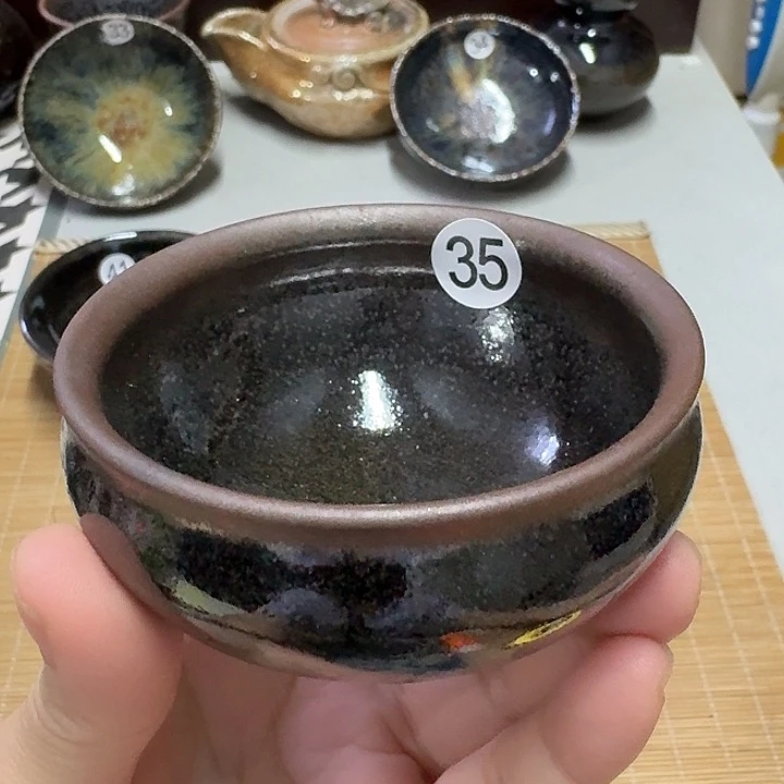 茶盏35 坚记茶盏摆件