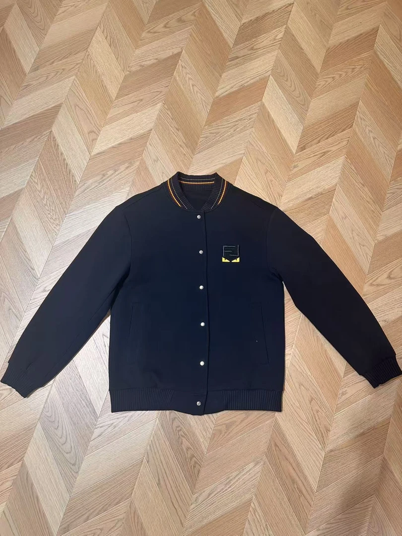 小恶魔秋冬季新款刺绣重磅棒球夹克宽松百搭男女同款外套 B01001