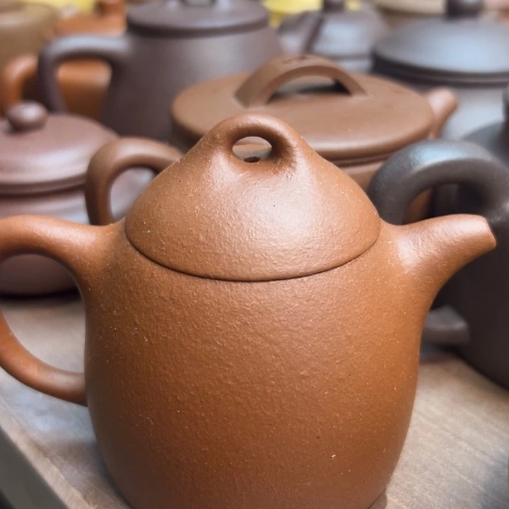 紫砂茶壶降坡秦权180cc