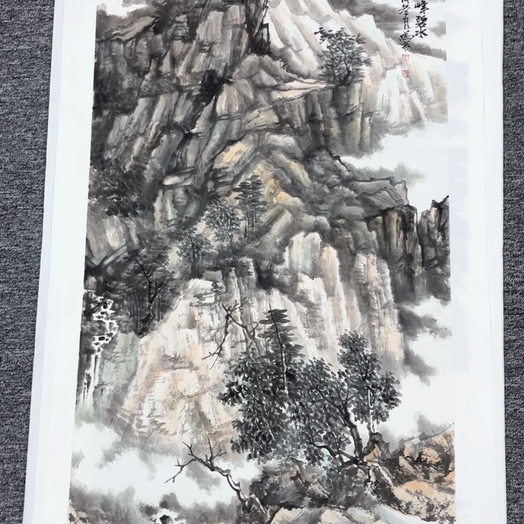 国画绘画王老师作品100.50