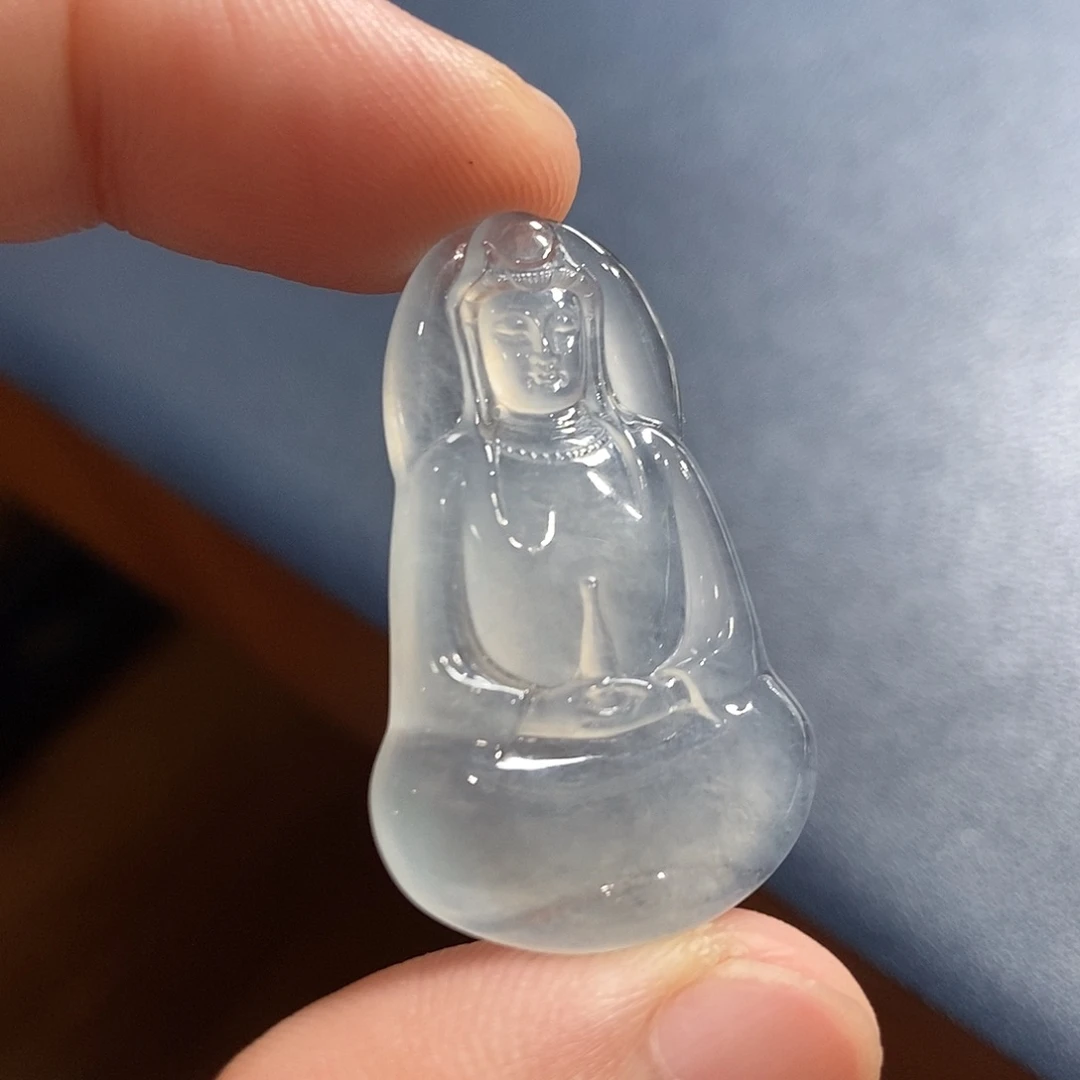 翡翠未镶嵌颈饰素衣