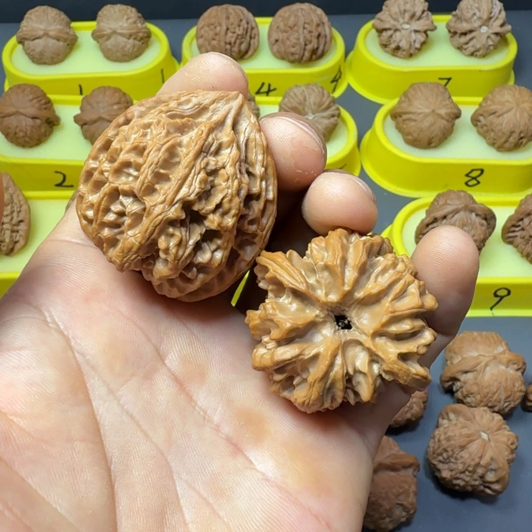 文玩核桃把件全品苹果43