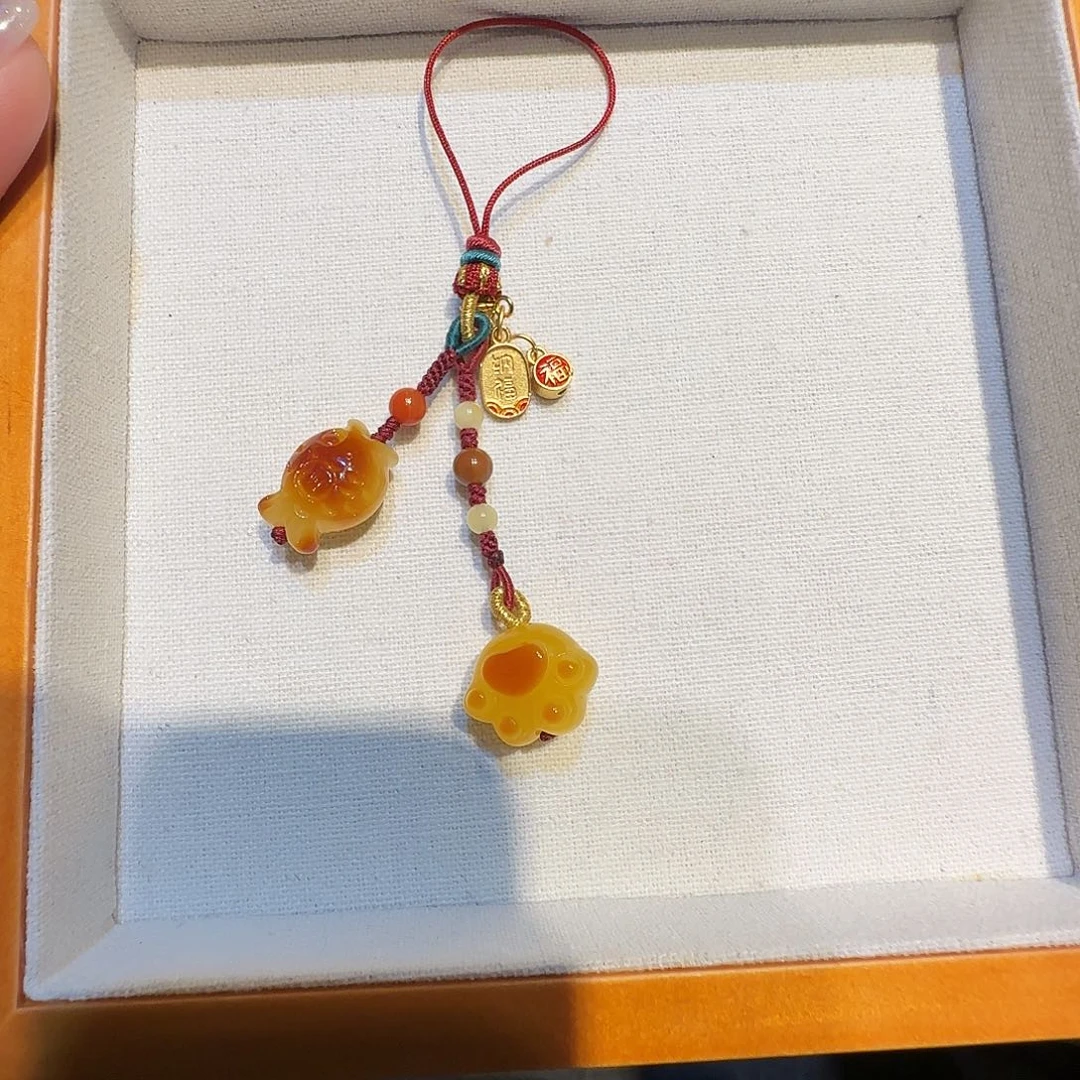 琥珀未镶嵌珠宝奇石蜜蜡挂件
