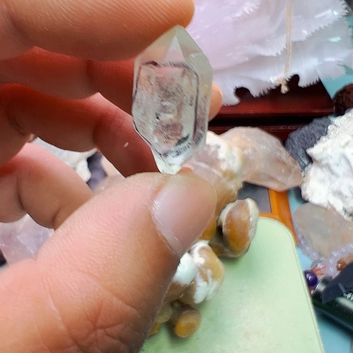 未镶嵌珠宝半成品水晶江*