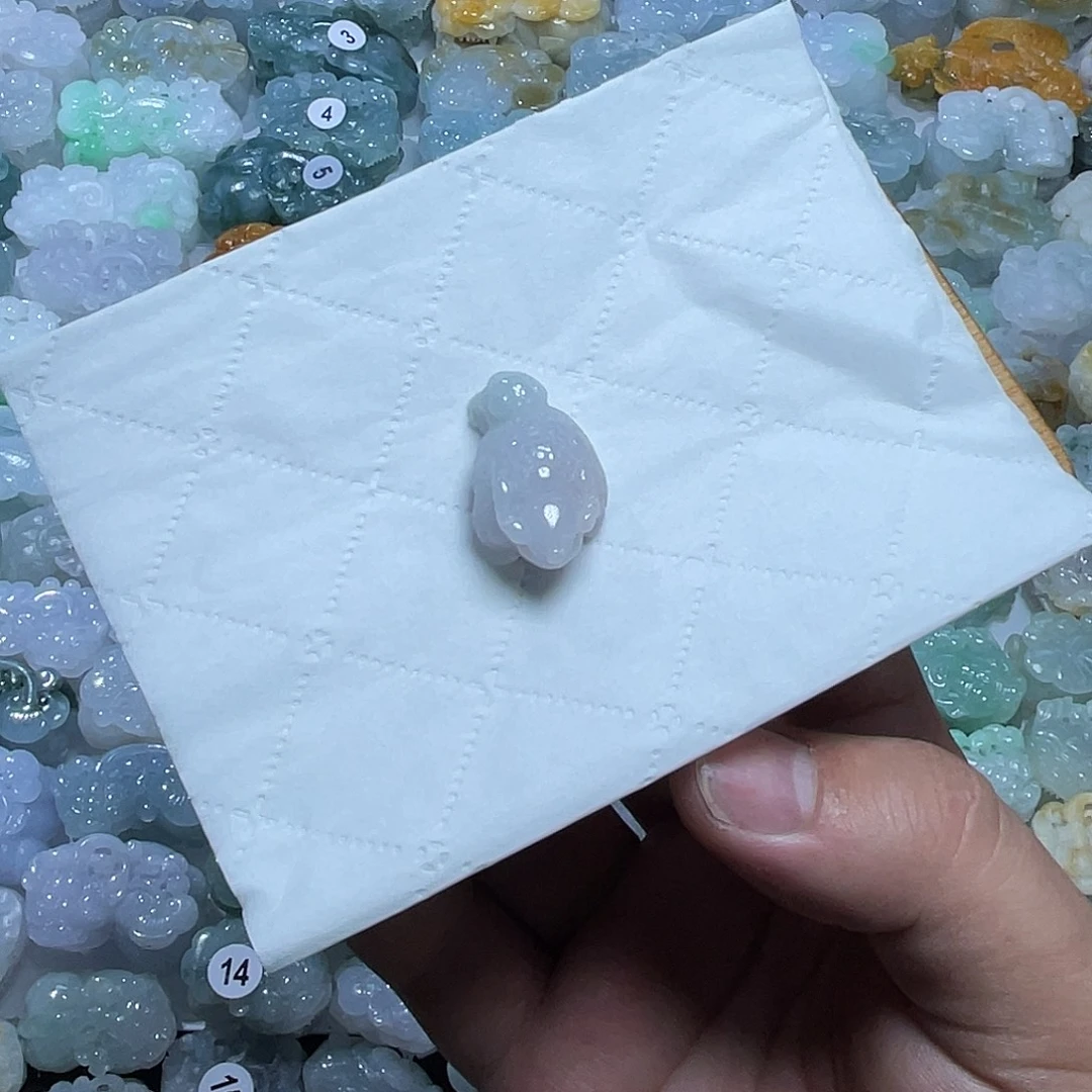 翡翠未镶嵌颈饰天然