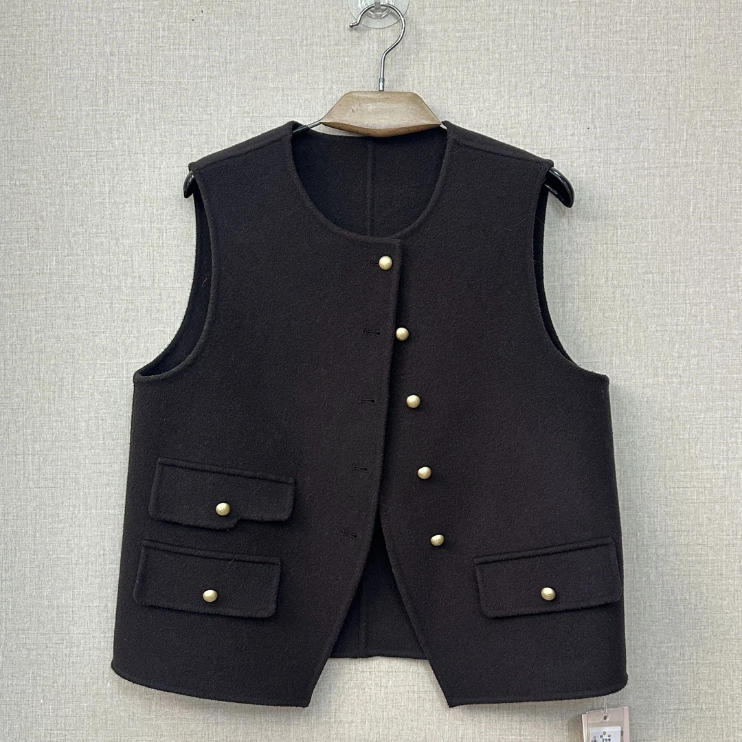 祥好服饰 冬季新款羊绒马甲 0280-050