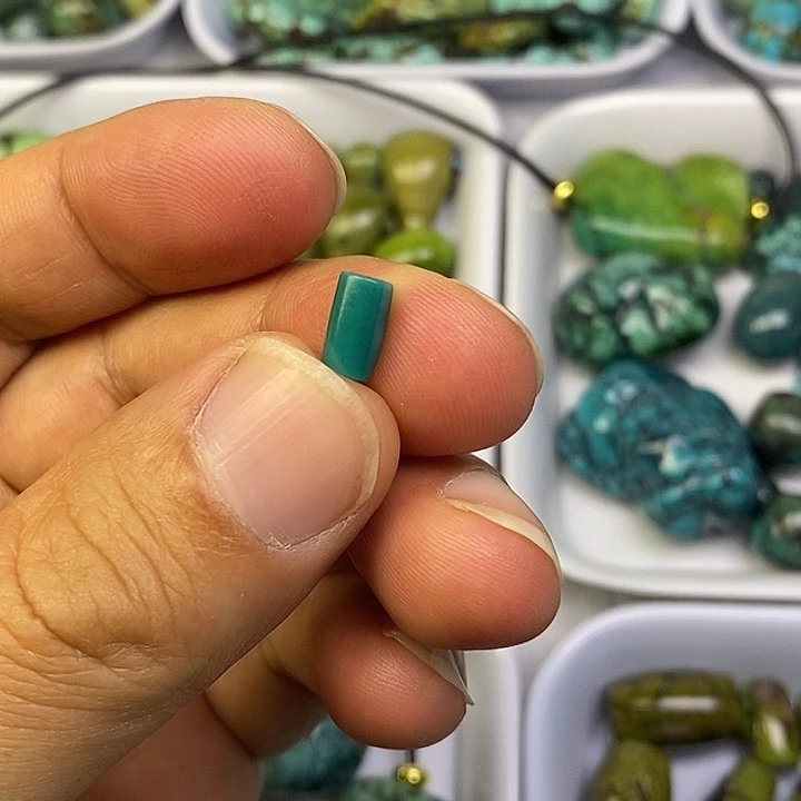 不***、未镶嵌高瓷绿小直筒