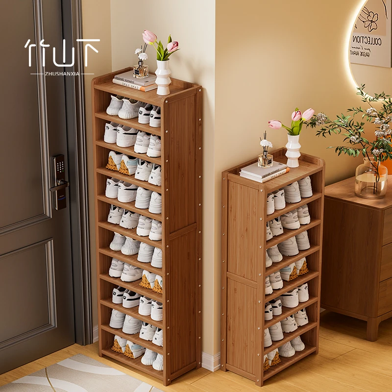 鞋架子多层家用入户玄关小型简约大容量超薄立式经济型简易置物架