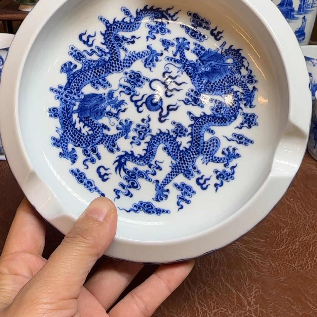 陶摆件今天晚上的月亮很圆