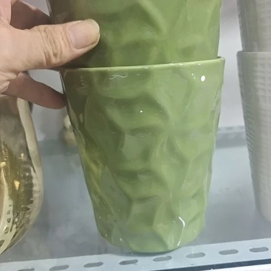 微瑕陶瓷花盆满12包邮微瑕陶瓷盆满12包邮