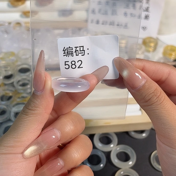 未镶嵌戒指玛瑙/玉髓582港12