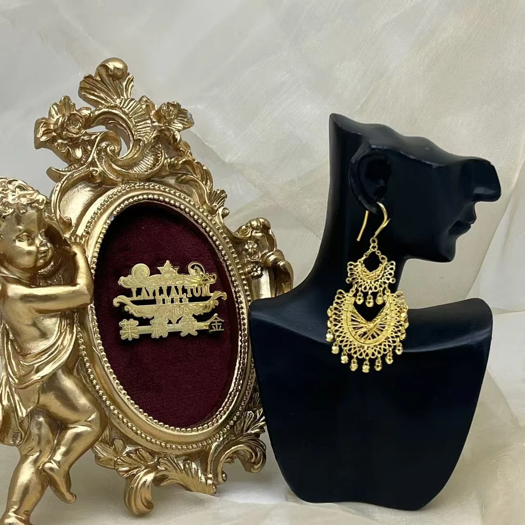 A播 10.07g 足金999 耳饰d