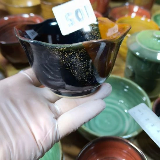 瓷片磁州窑五厂盘碗壶杯有瑕疵