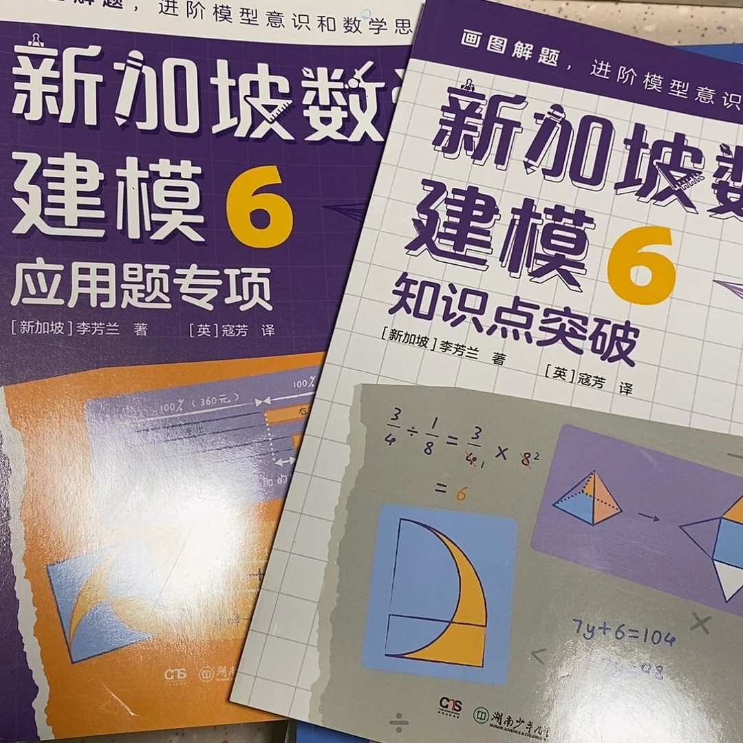 新加坡数学6年级2本