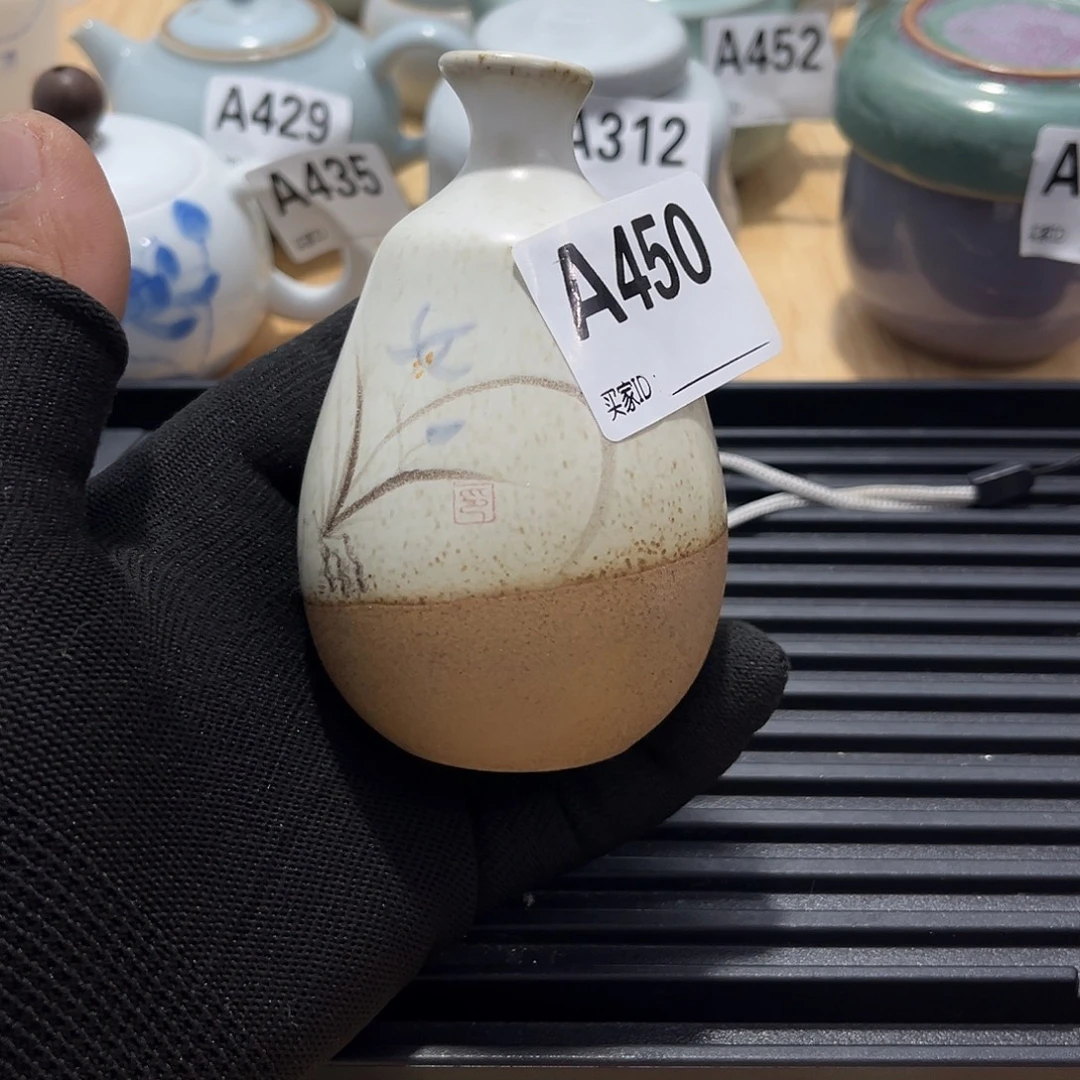 瓷片茶摆件工艺品摆件666