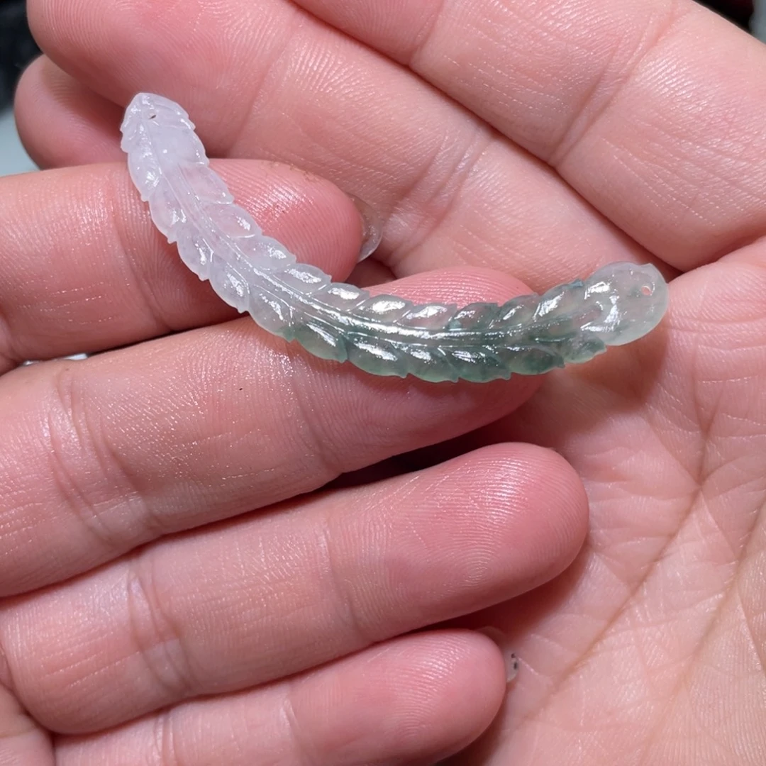 定制翡翠未镶嵌麦穗