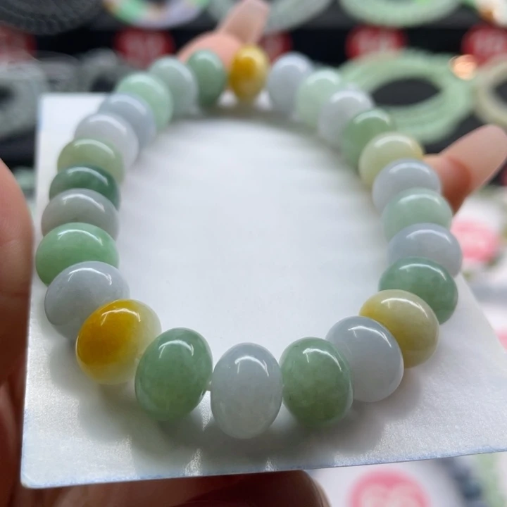 未镶嵌手链翡翠卡10.7