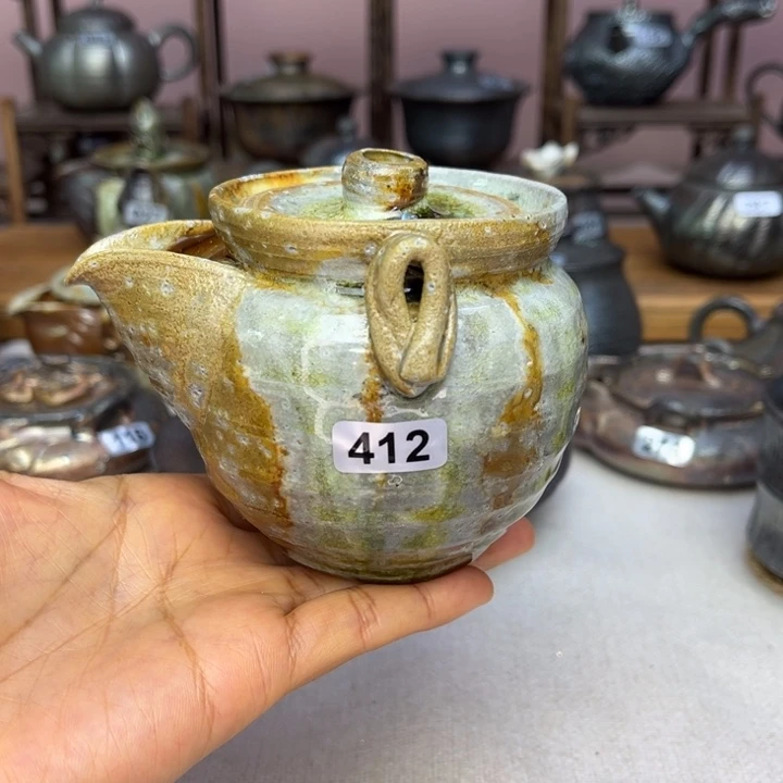 壶裸柴烧陶瓷茶具