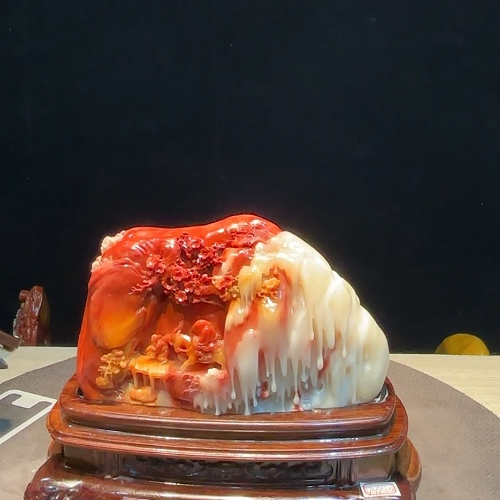 百***峰寿山石寿山石雕刻