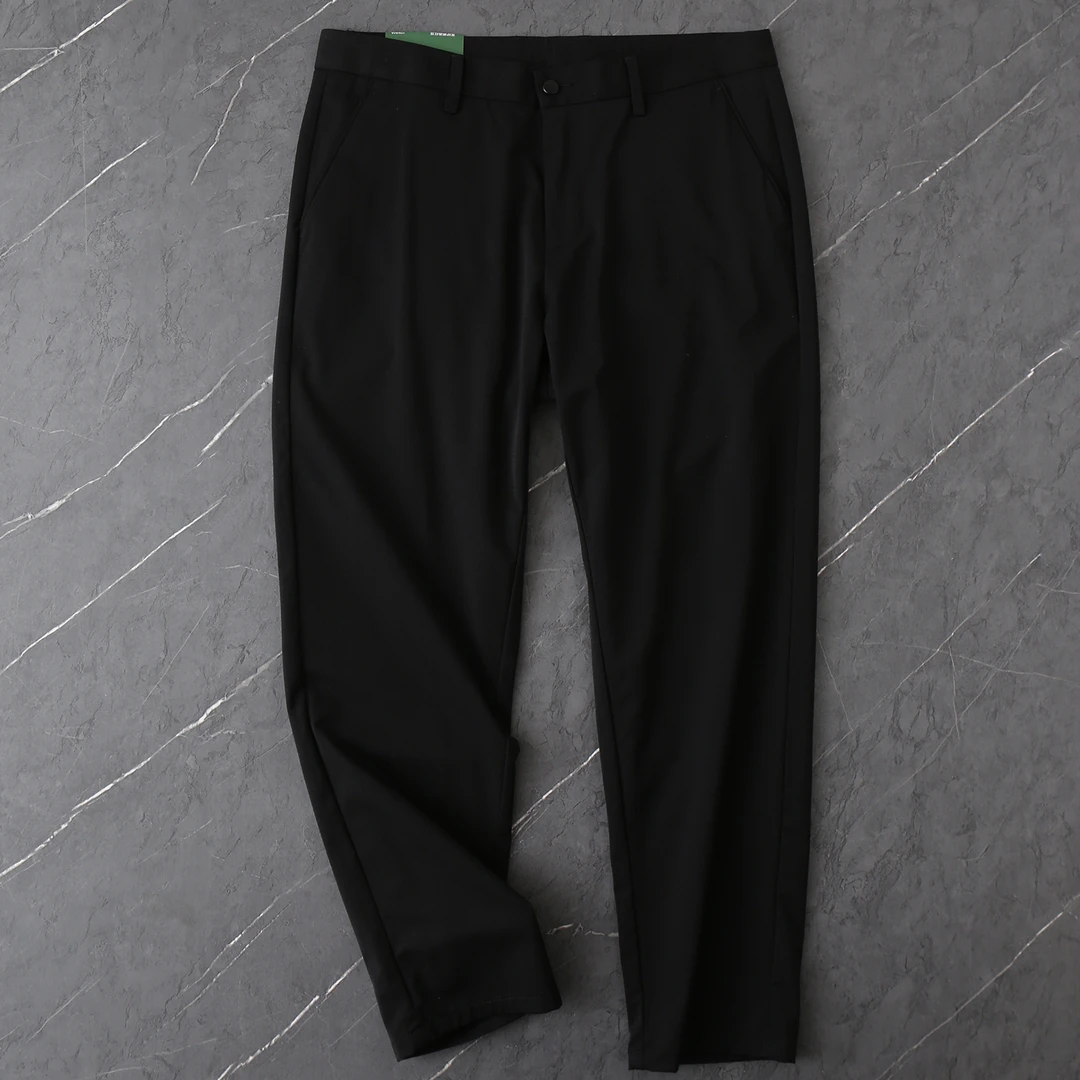 DK155剪标弹力舒适简约休闲九分裤