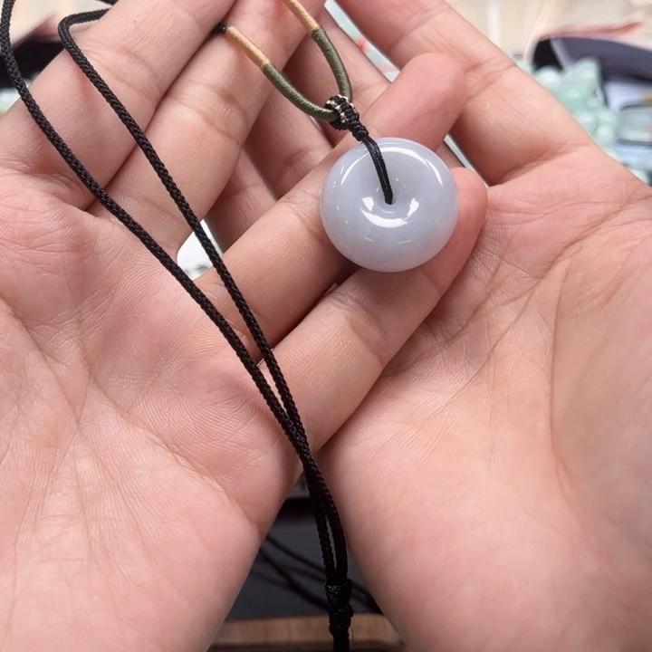 翡翠未镶嵌颈饰天然翡翠A货