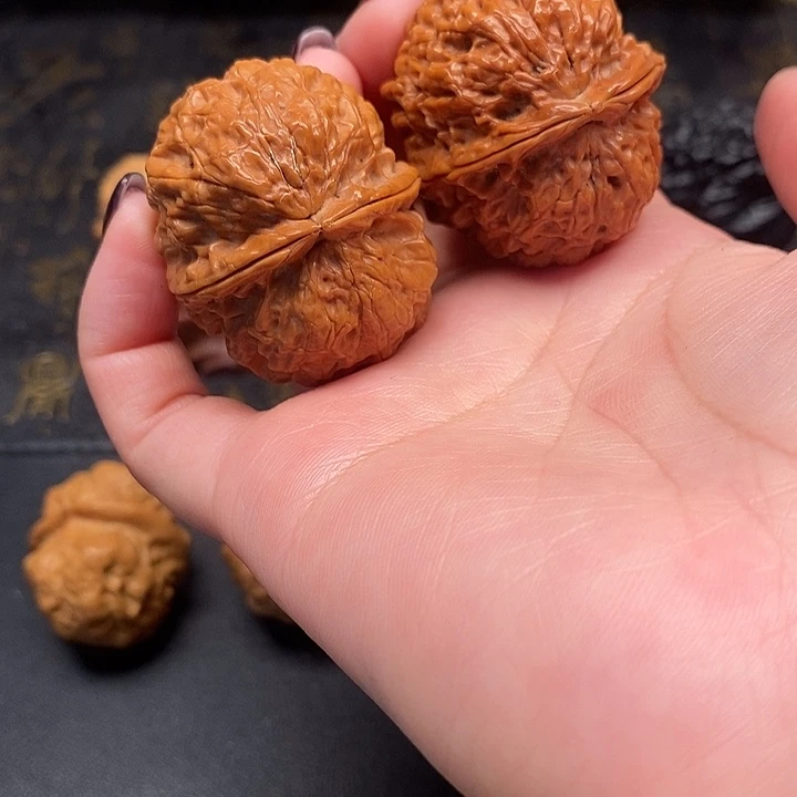 文玩核桃吊坠百花绣球42