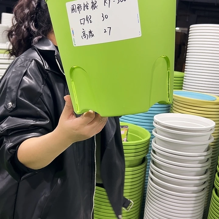 正品圆控口30高27.5果绿色4只无托