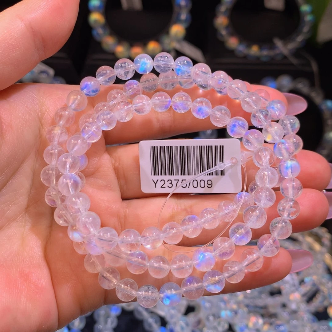 月光石手链未镶嵌封*^Y2375/009 6.1mm