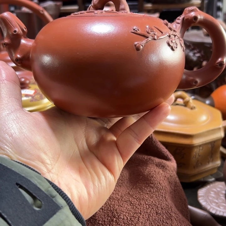 紫砂茶壶紫砂壶收藏起来了！