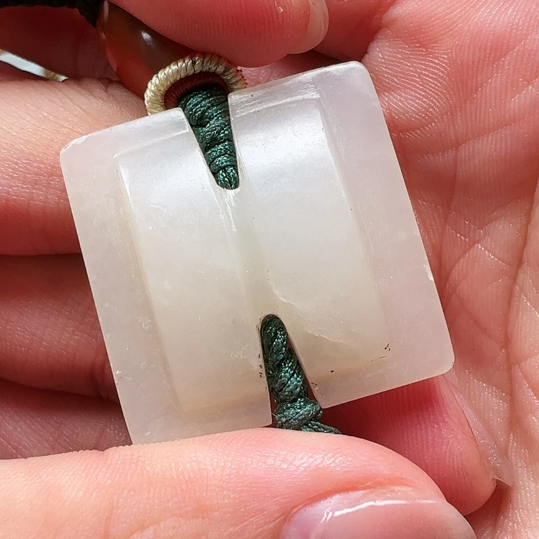 和田玉颈饰未镶嵌逮****