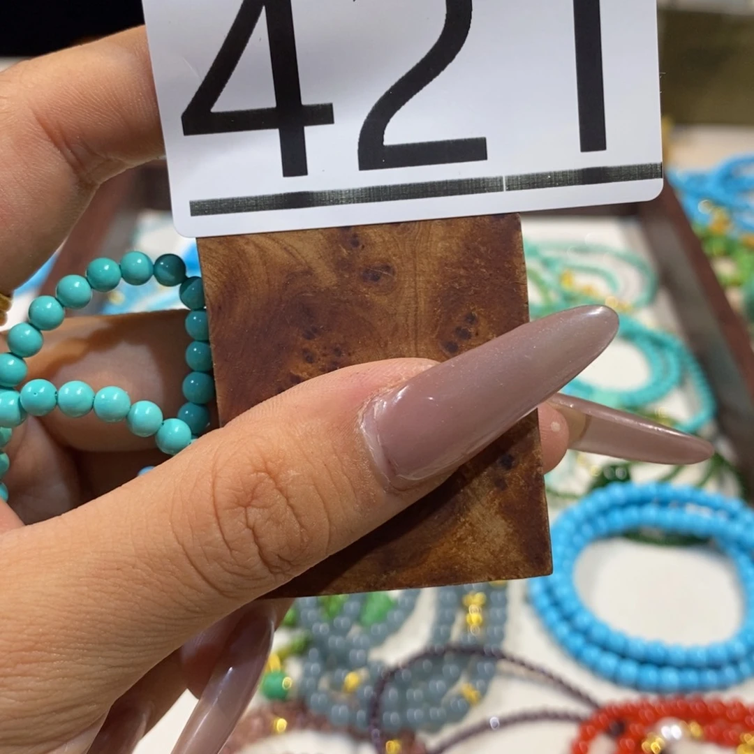 木圆珠圆雕手工串421