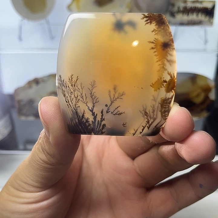 玛瑙/玉髓未镶嵌吊坠(不含链)