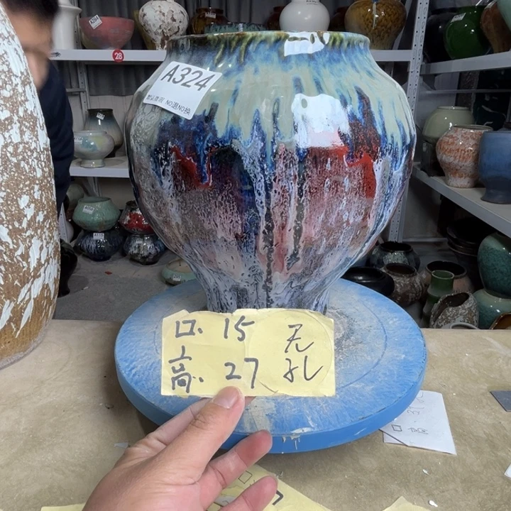景德镇陶瓷花盆324