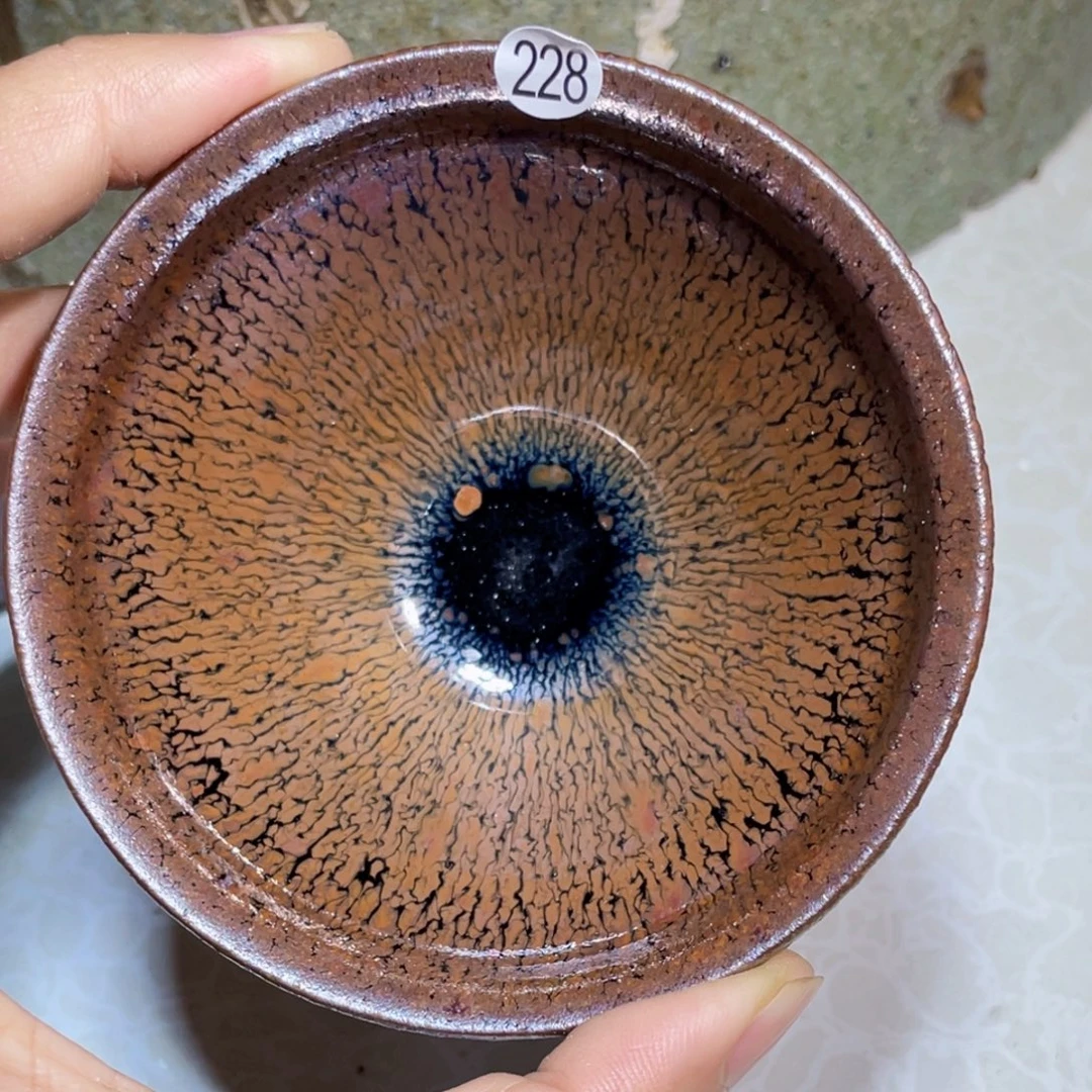 茶盏龙窑柴烧建盏228