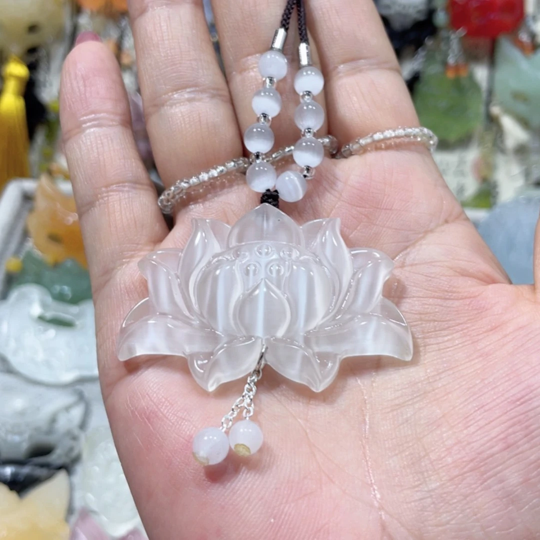 【闪购商品】未镶嵌岫玉颈饰梦**空50吊坠