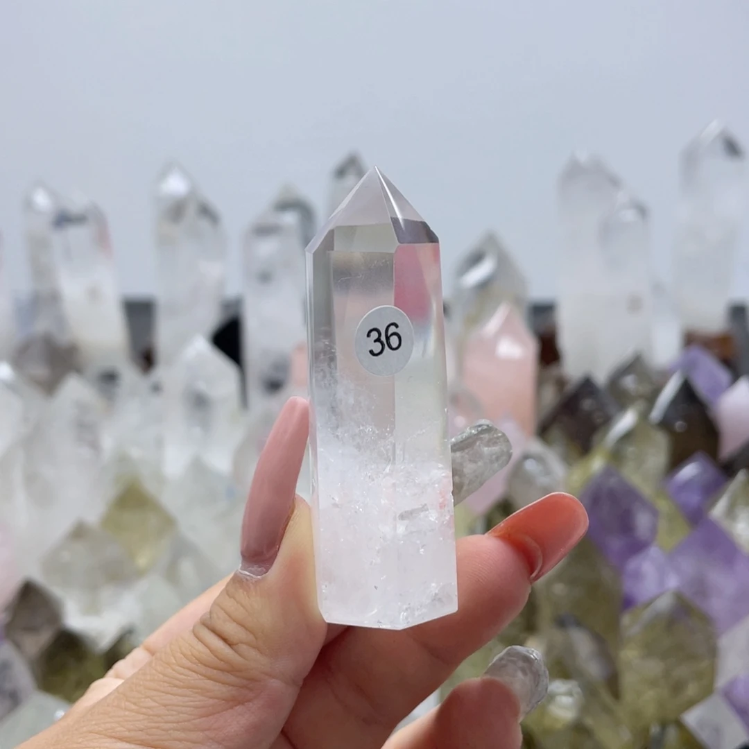 天然水晶未镶嵌水晶爱****园36