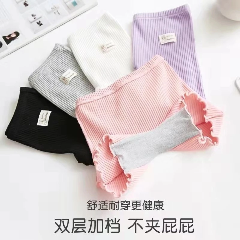 XKL儿童安全裤新款女平角内裤二合一防走光打底裤夏季薄款配裙子