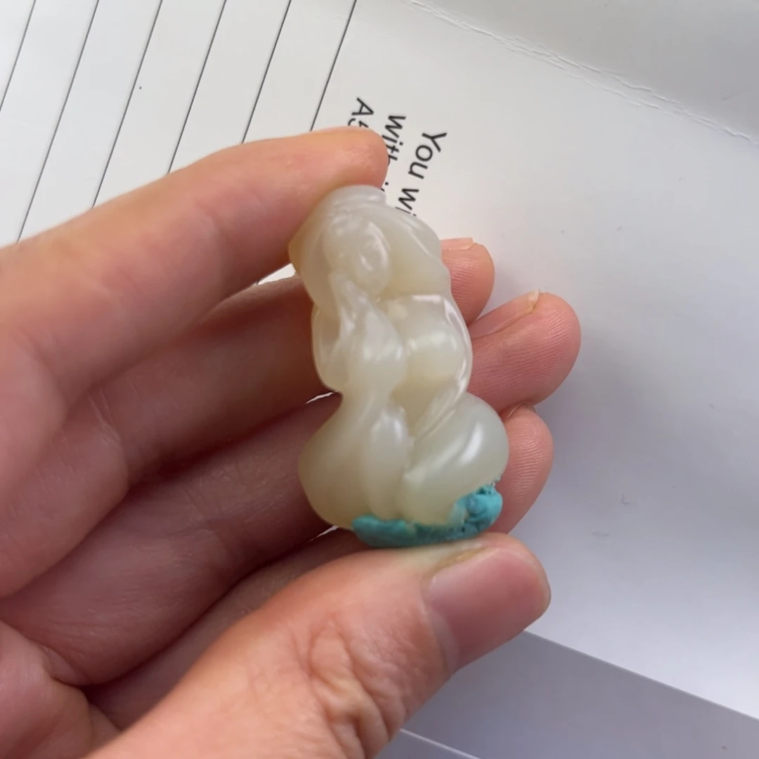 石英质玉黄蜡石挂件未镶嵌唐****丶