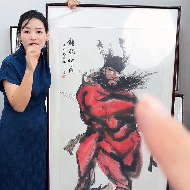 国画手绘作品160×80