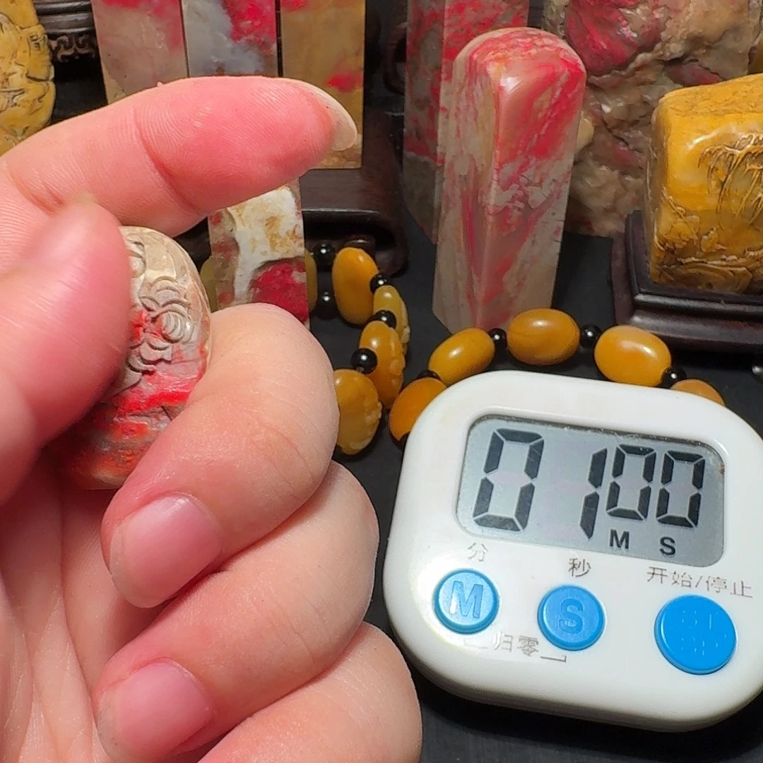 傻***头昌化鸡血石昌化鸡血石