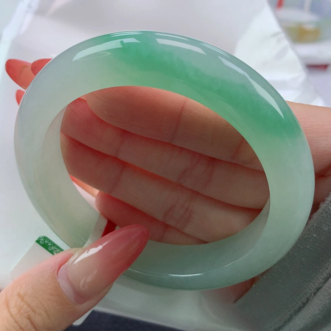 未镶嵌手镯翡翠缅甸天然翡翠A货56