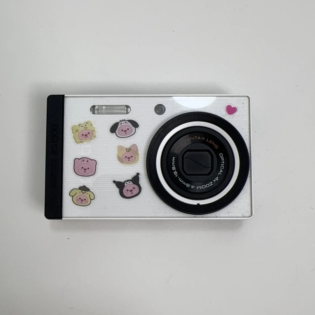 95新 Pentax/宾得 CCD相机 喵喵机 伸缩镜头 冷白皮