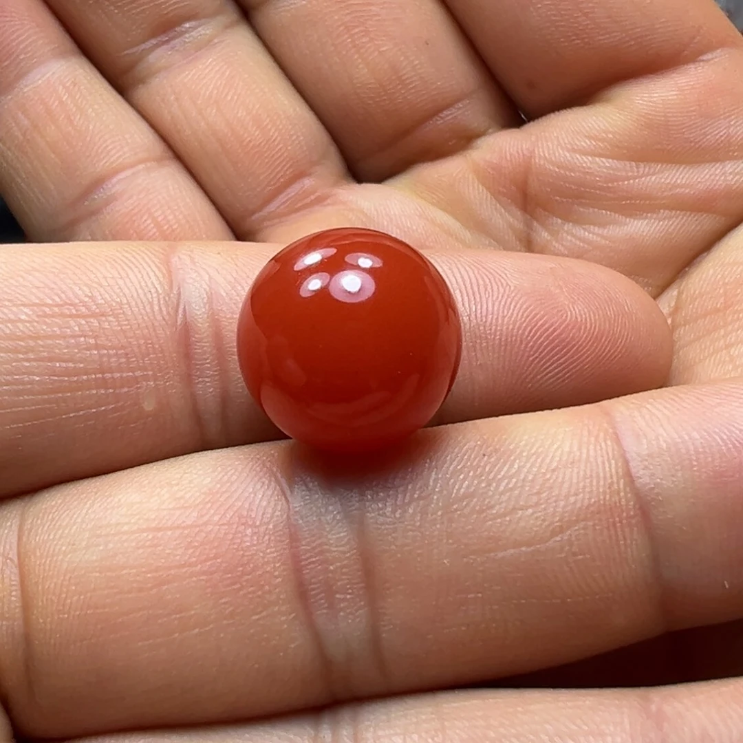 南红玛瑙未镶嵌珠子