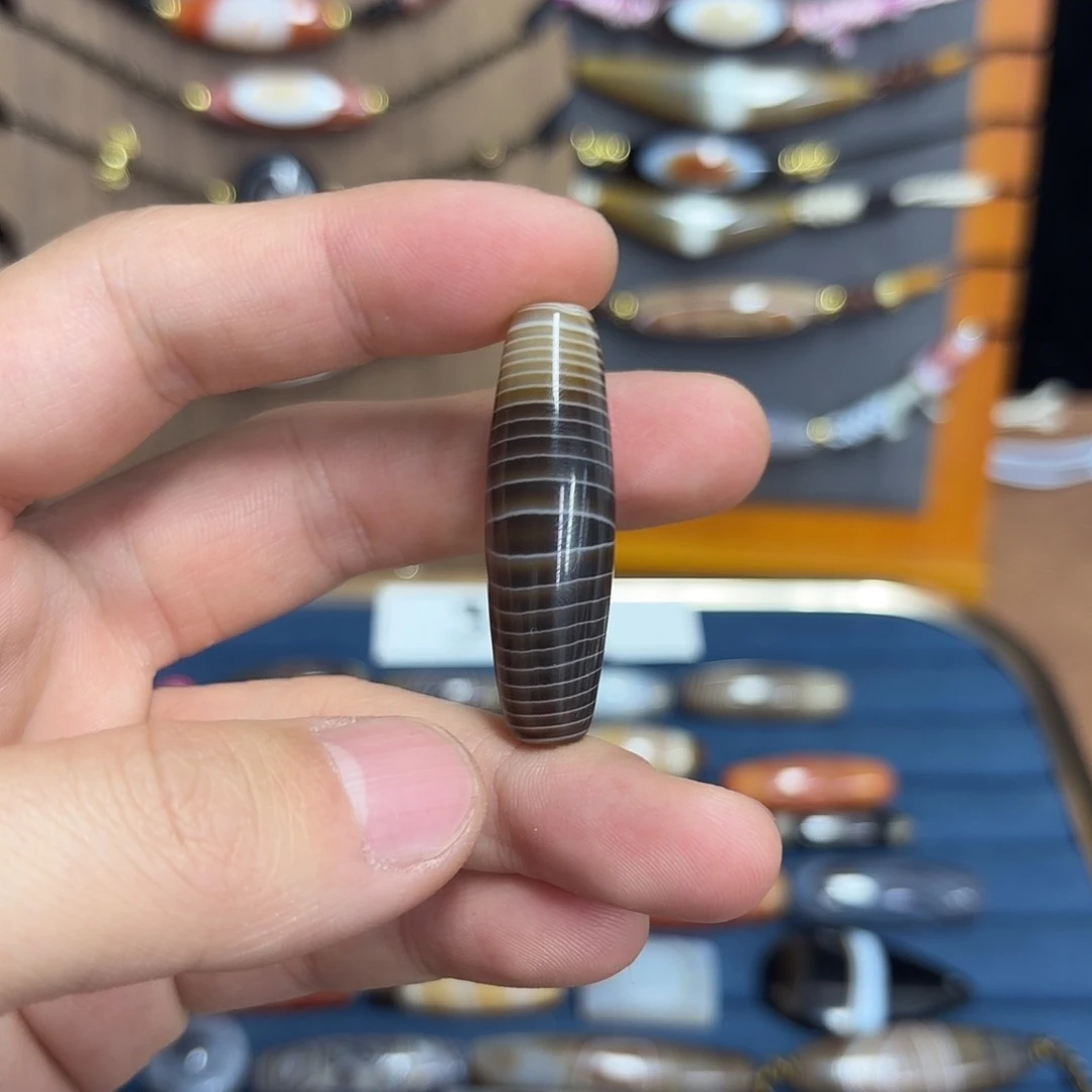 会***头玛瑙/玉髓合金颈饰