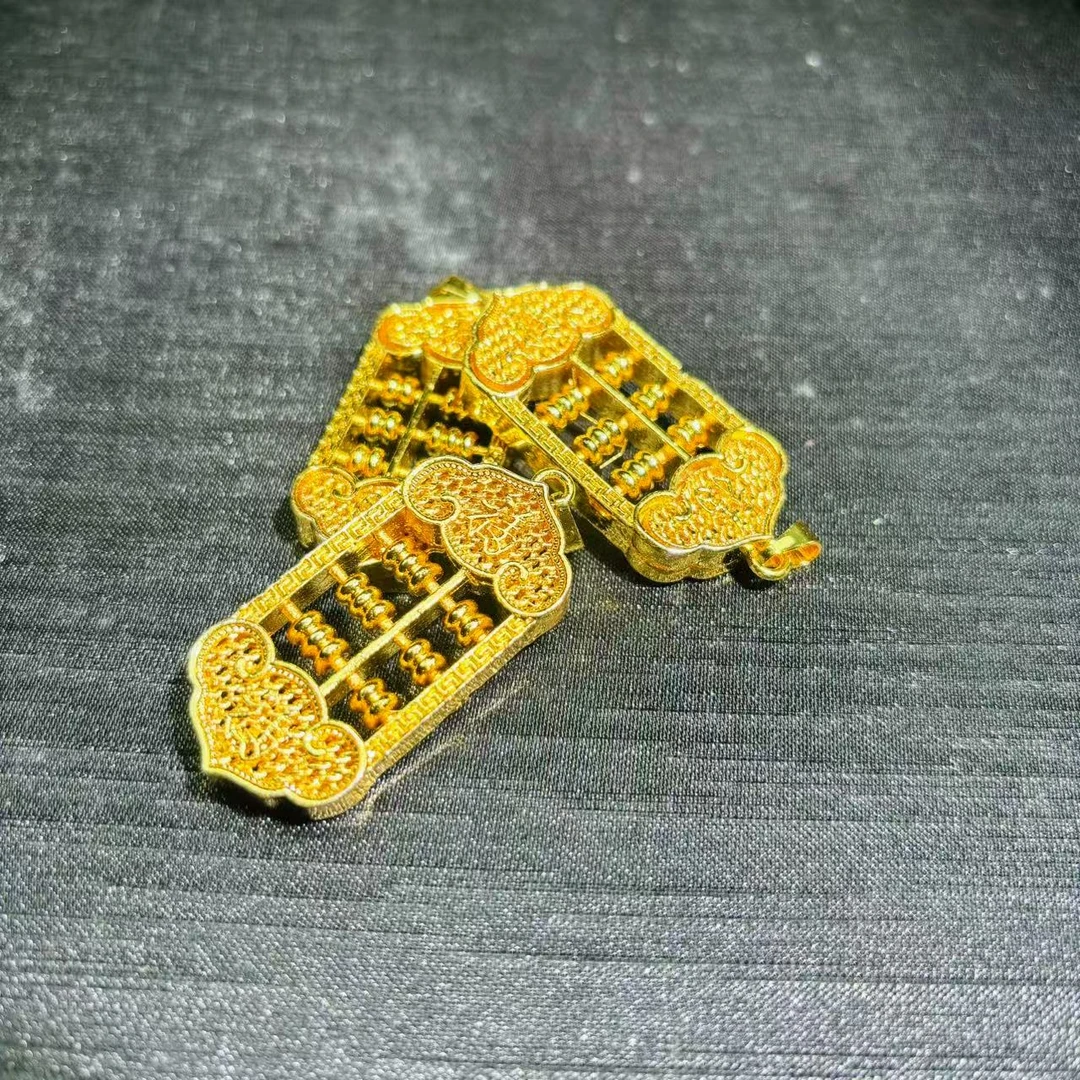 AA高奢算盘吊坠配链J37