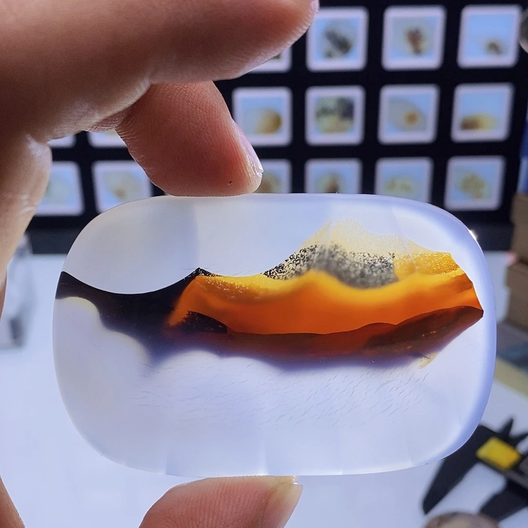 玛瑙/玉髓未镶嵌吊坠(不含链)35