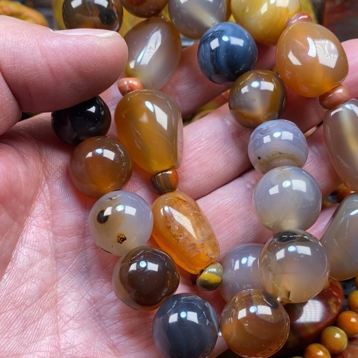 未镶嵌颈饰玛瑙/玉髓用****1