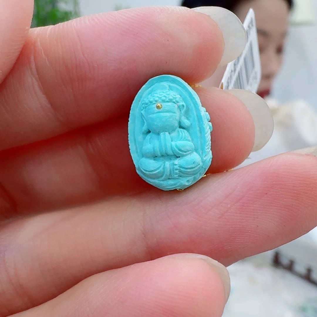 未镶嵌绿松石珠宝奇石